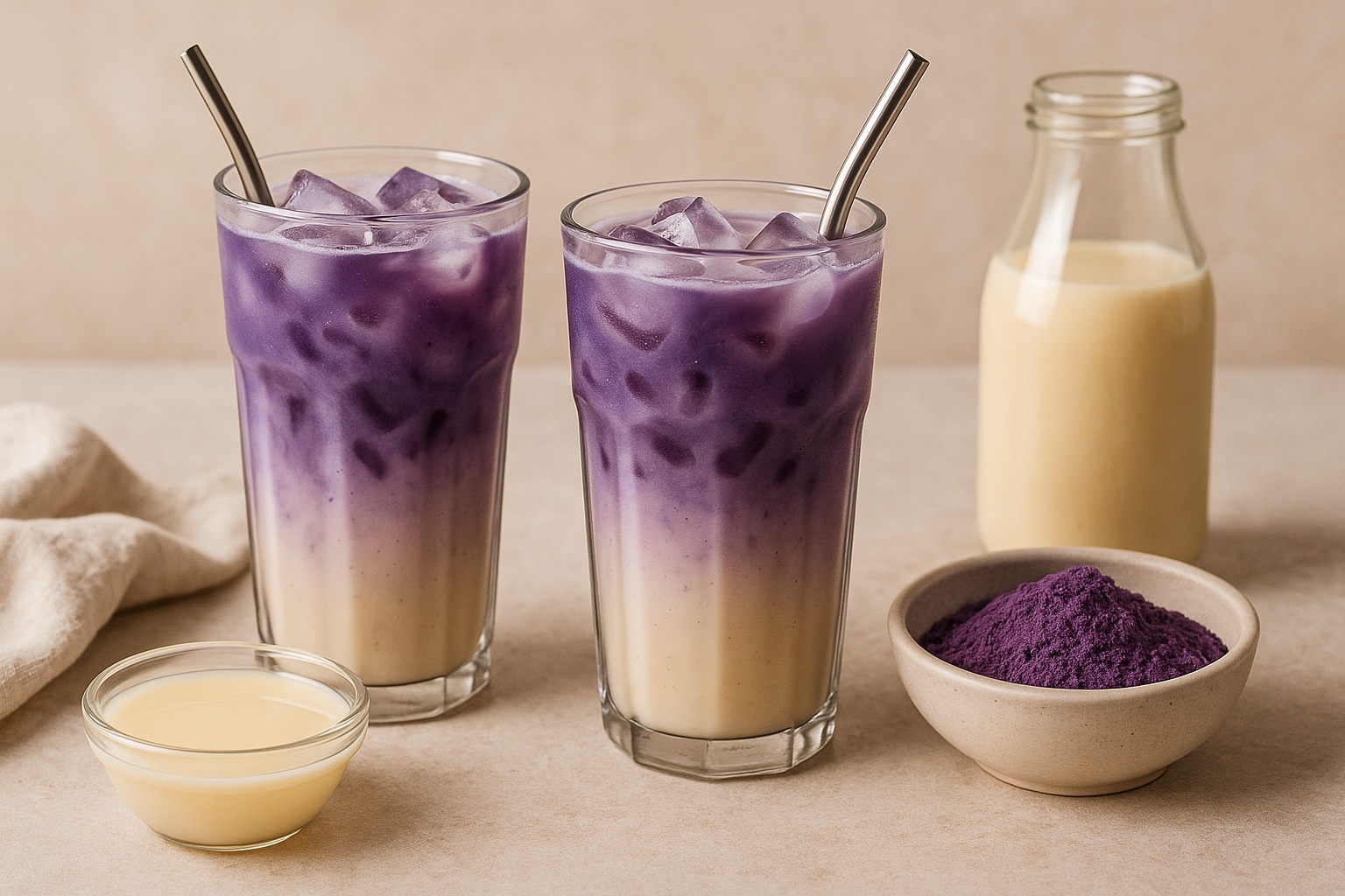 Iced Lattes or Milk Teas