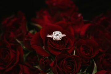 Engagement Rings Featuring Cushion-Cut 2 Carat Diamonds