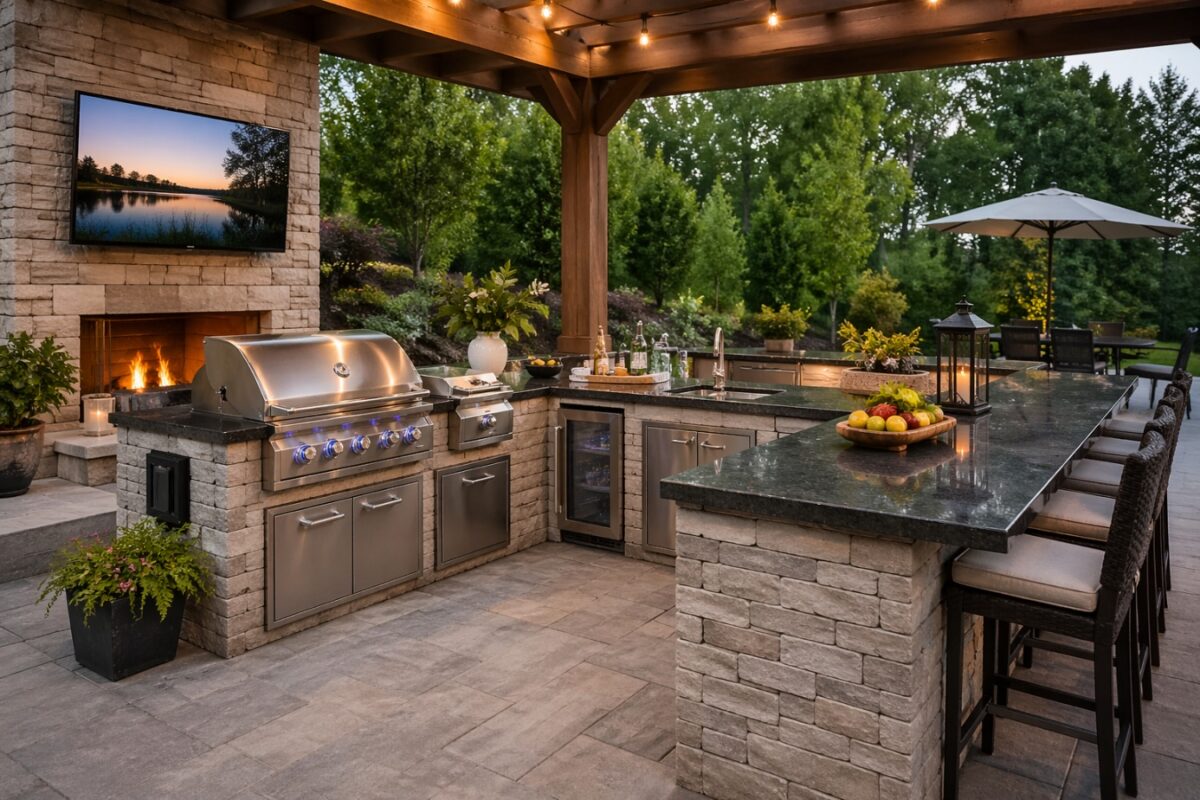 Essential Design Elements for a Functional Year-Round Outdoor Kitchen