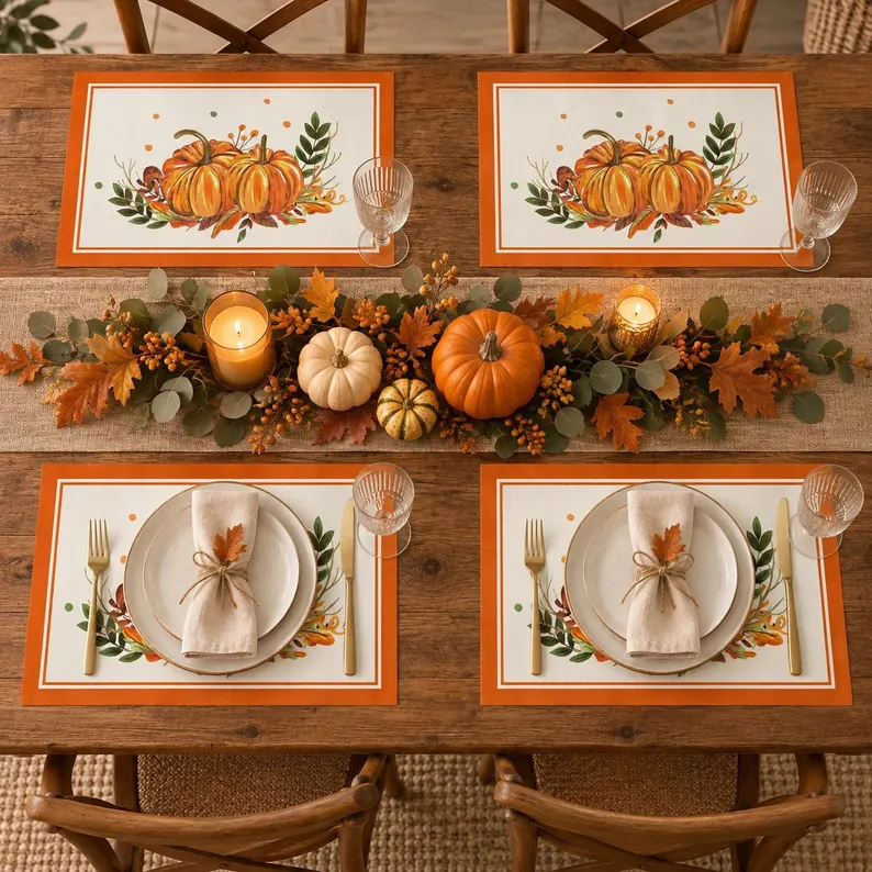 Candy Corn Placemats